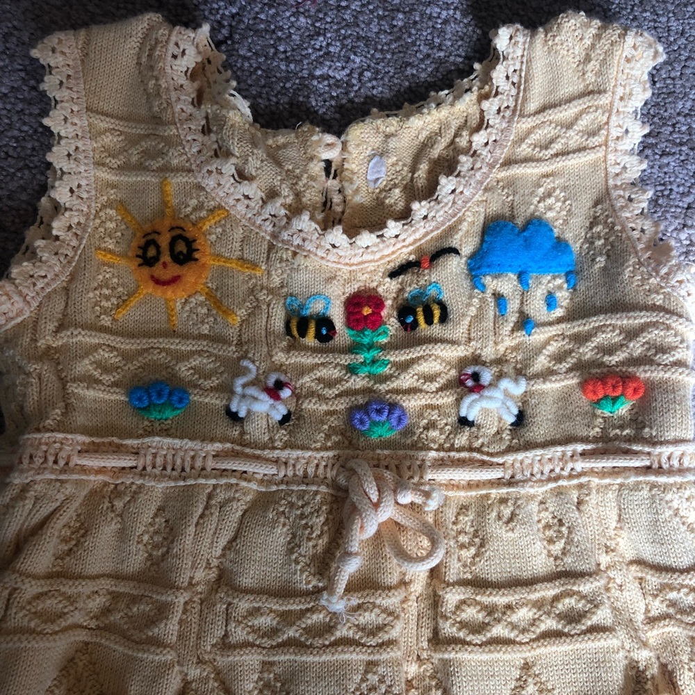 Peruvian Hand Stitched Dress